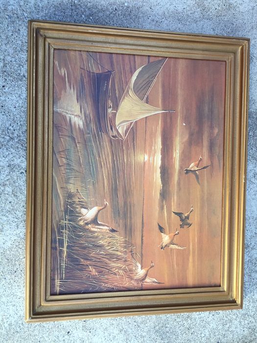 Quadros antigos - 3 unidades