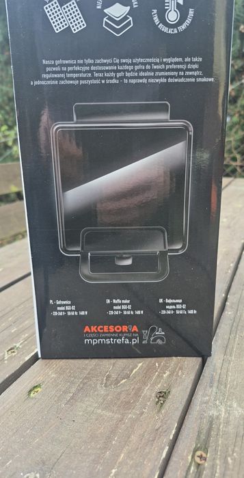 MPM GBO-02 gofrownica 1400w Nowa oryginalna wysoka moc