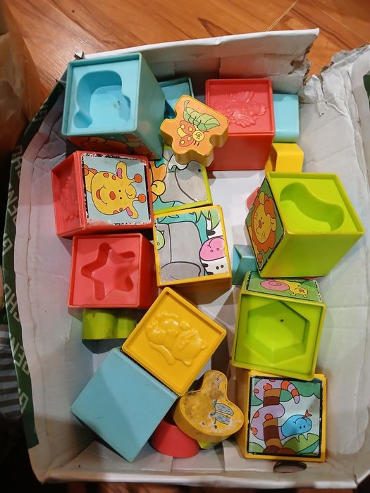 Klocki układanka ksztalty