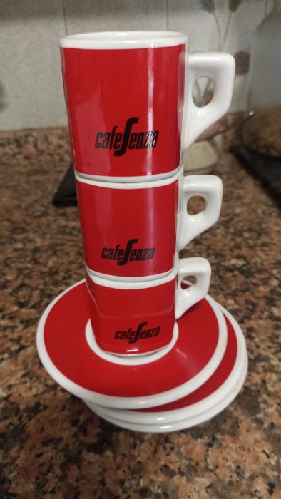 Chávenas de café coleção da CaféSenza