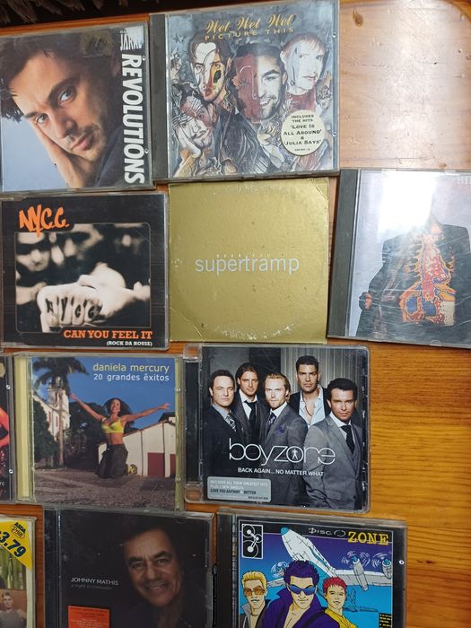 CDs de Pop e Rock music