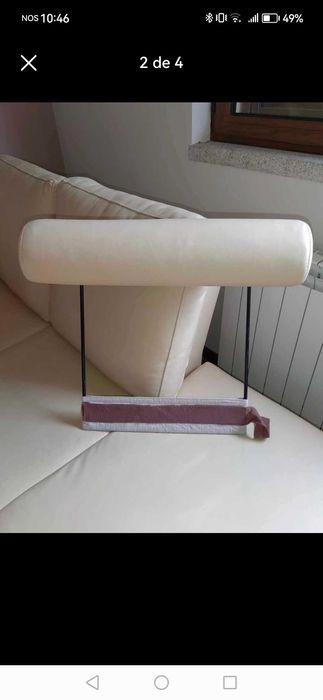 Sofá em pele genuína