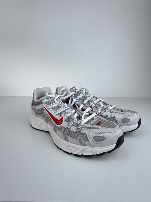 Nike P-6000 (GS) Grey/College Red  r.36