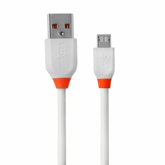 Ładowarka sieciowa VIDVIE PLE207 2.4A 2xUSB + kabel MicroUSB, Vidvie