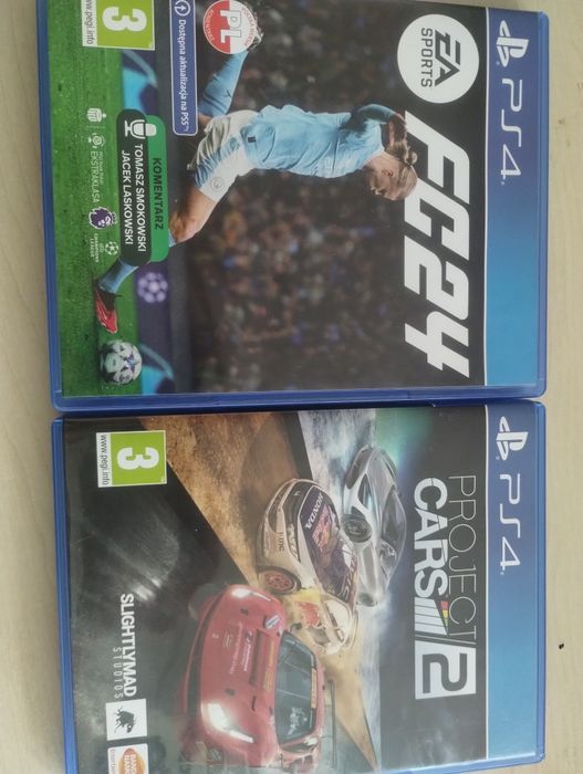Fc24 oraz Project cars 2