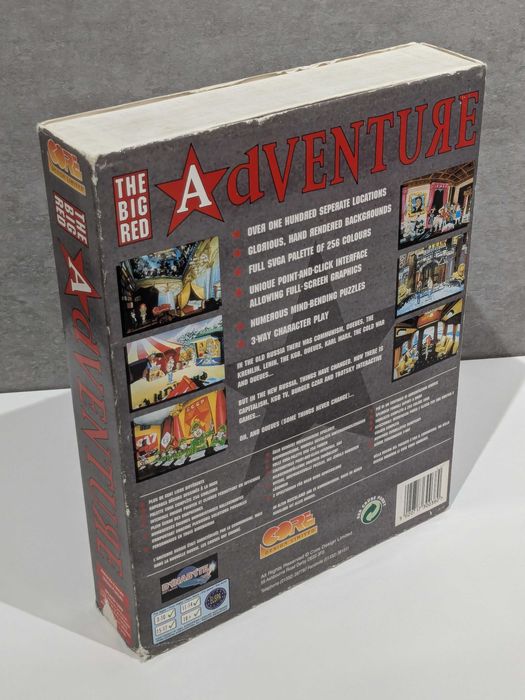 The Big Red Adventure BIG BOX gra IBM PC dyskietki 3.5" CD ENG 1995