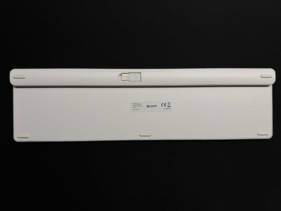 Klawiatura bezprzewodowa X-kom Alu Keys White (XK-130BT-W)