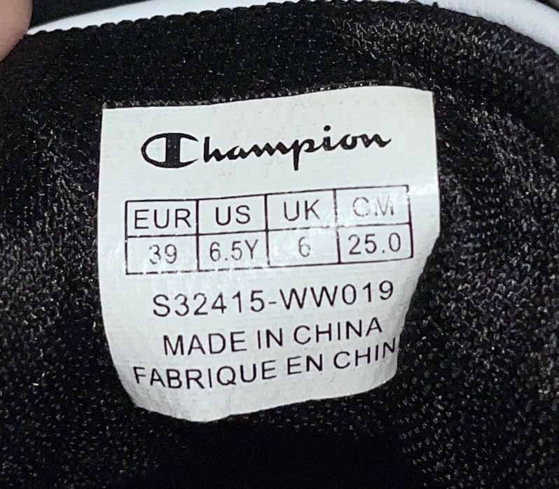 Підліткові кеди Champion Rebound 2.0 Low