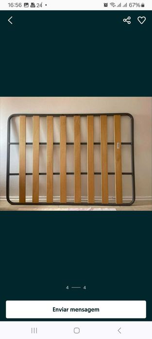 Vendo camas casal, carpetes, outros artigos para desocupar