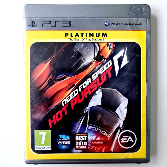 Need For Speed Hot Pursuit Ps3 Pudełkowa Platinum