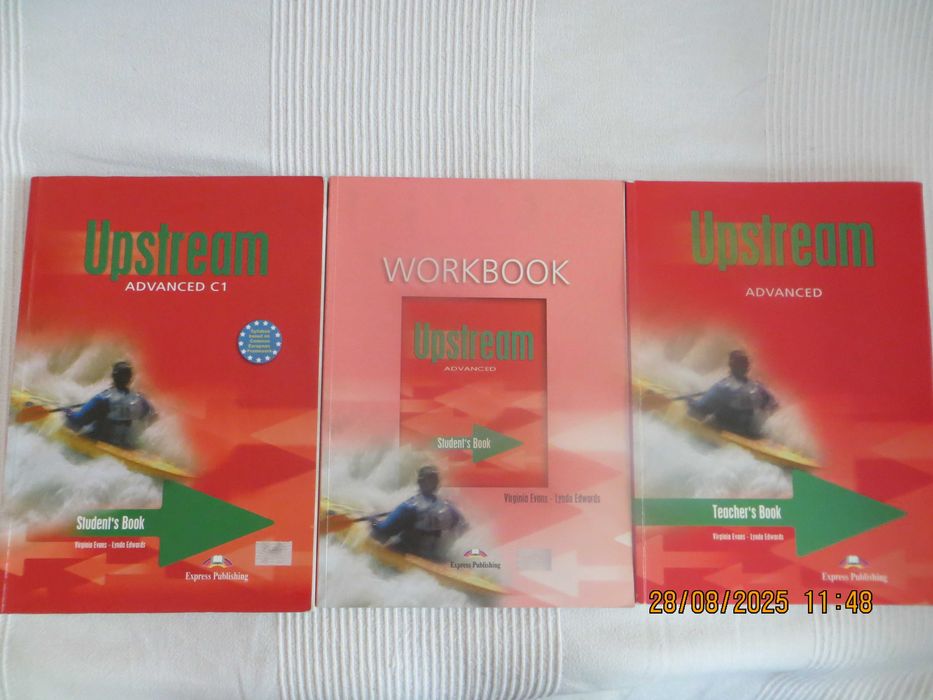 Podręcznik Upstream Advanced C1 do angielskiego cały komplet super 7CD ...