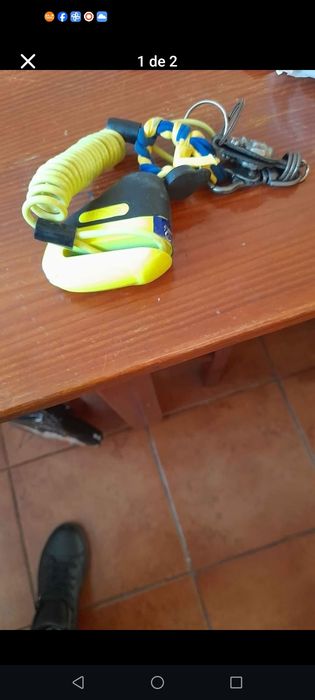 Vendo cadeado de disco de moto