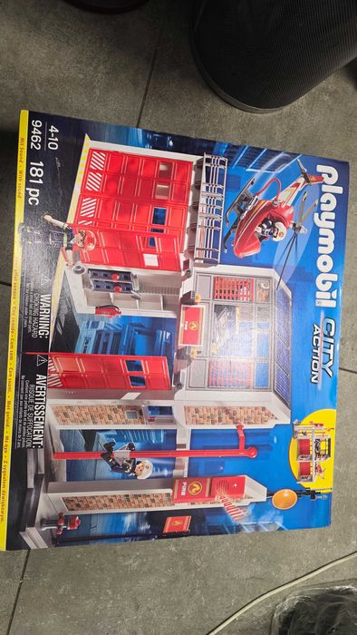 playmobil 9462 duża remiza strażacka
