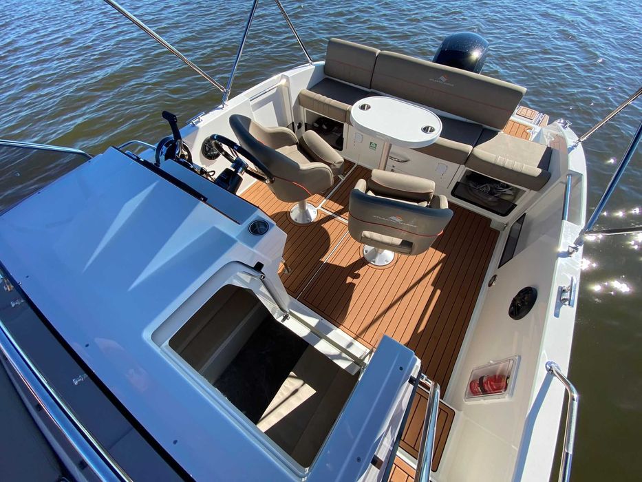 Nowa łódź Atlantic Marine 630 Sun Cruiser z Mercury F150 i przyczepa
