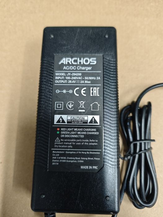 Ładowarka do hulajnogi elektrycznej roweru 29.4V 2A