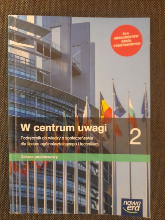 WOS, W centrum uwagi 2, zakres podstawowy, liceum, technikum, Nowa Era