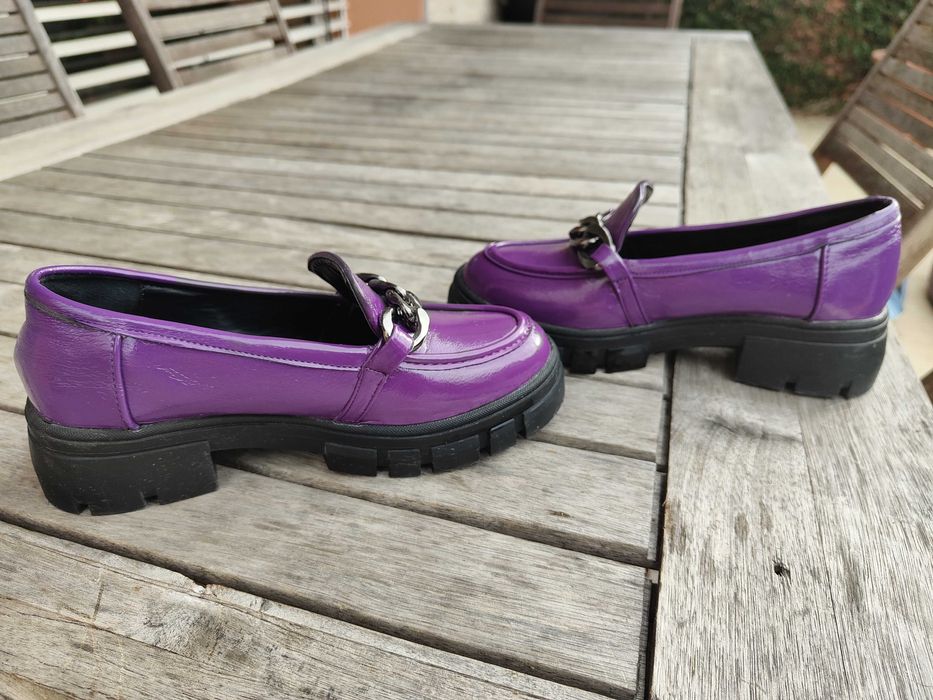 Sapatos mocassim menina