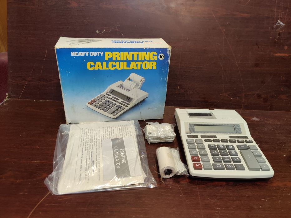Калькулятор с принтером. Новый