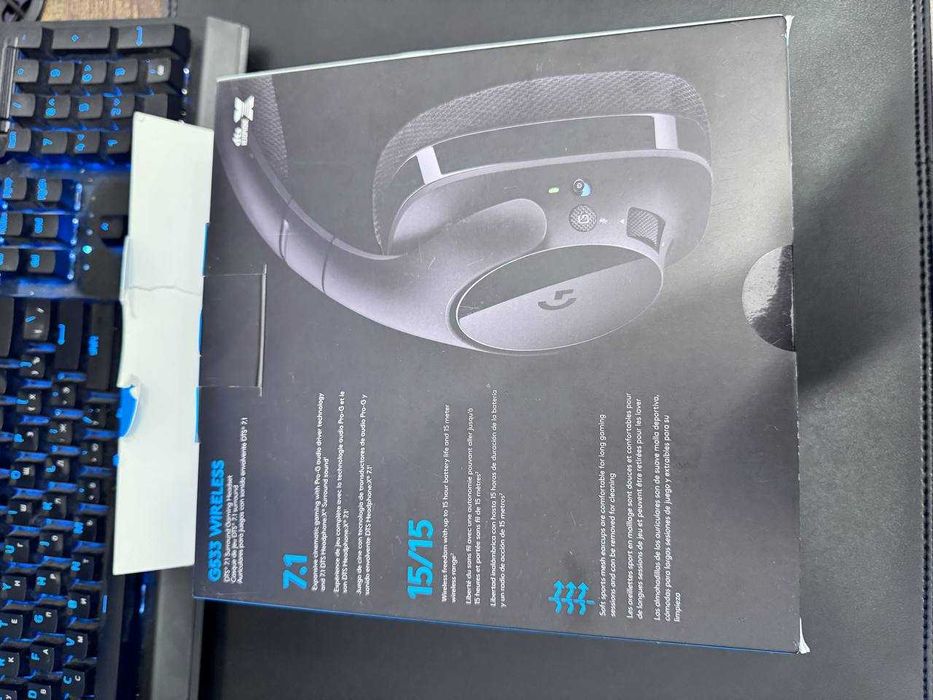 Słuchawki bezprzewodowe Logitech G533 Wireless