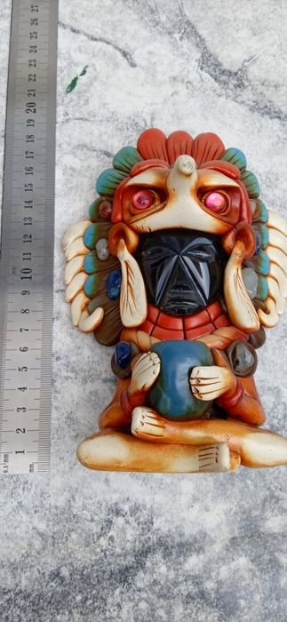 Peça decorativa México indígena América do Sul.