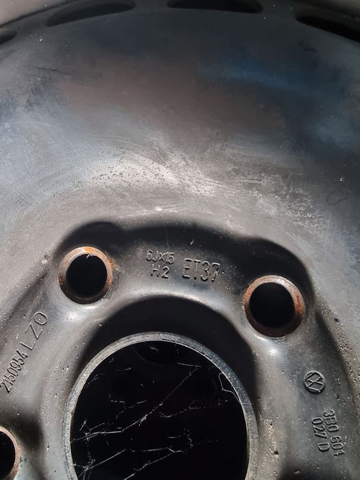 Felga stalowa 15  VW