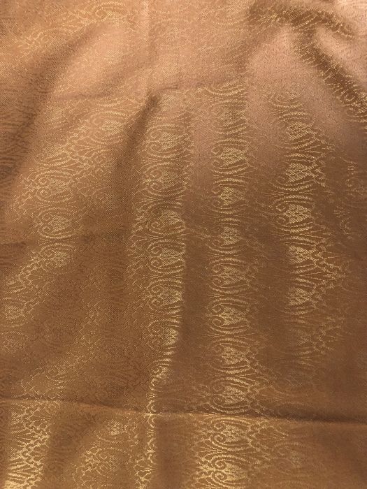 Małe Zasłony Okienne rude 2szt