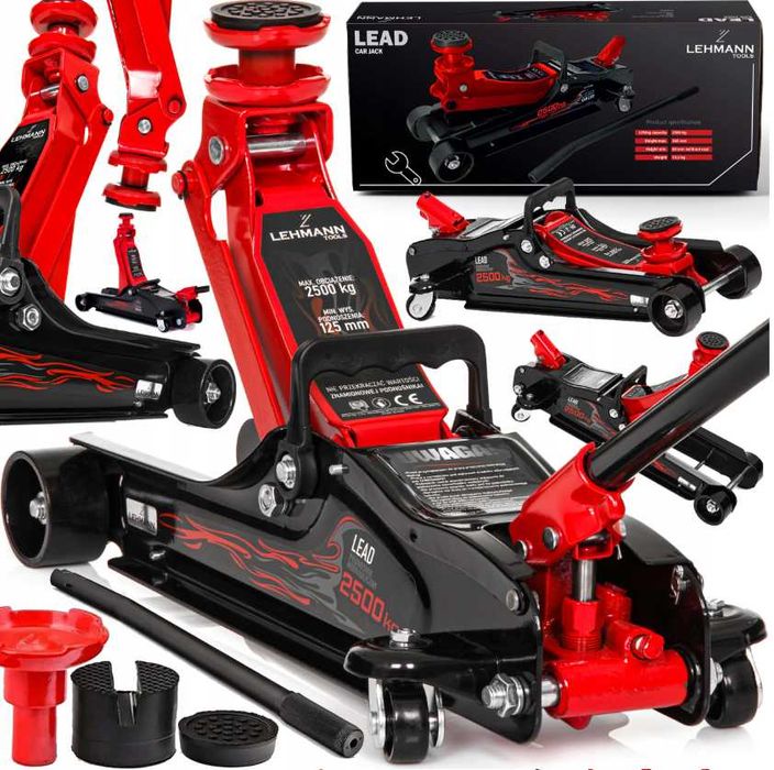 Автомобільний гідравлічний домкрат Lehmann 2,5 т (80–360 мм)