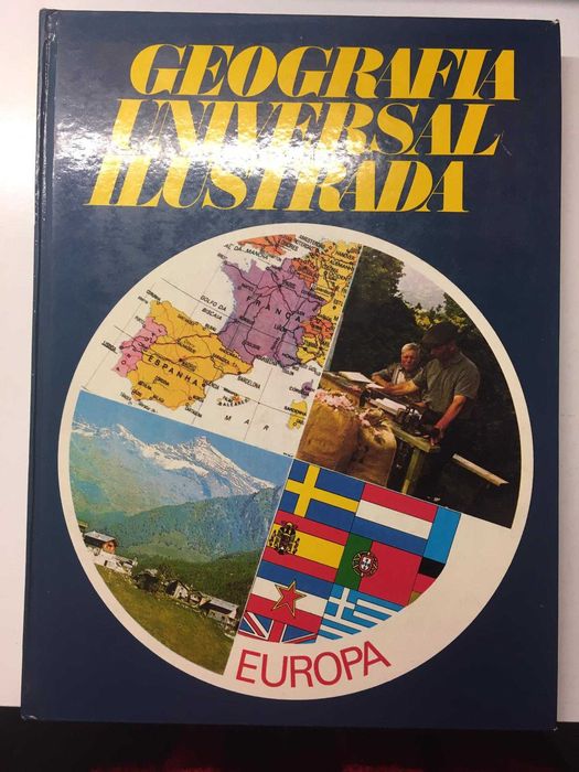 4 Livros de Geografia Universal Ilustrada
