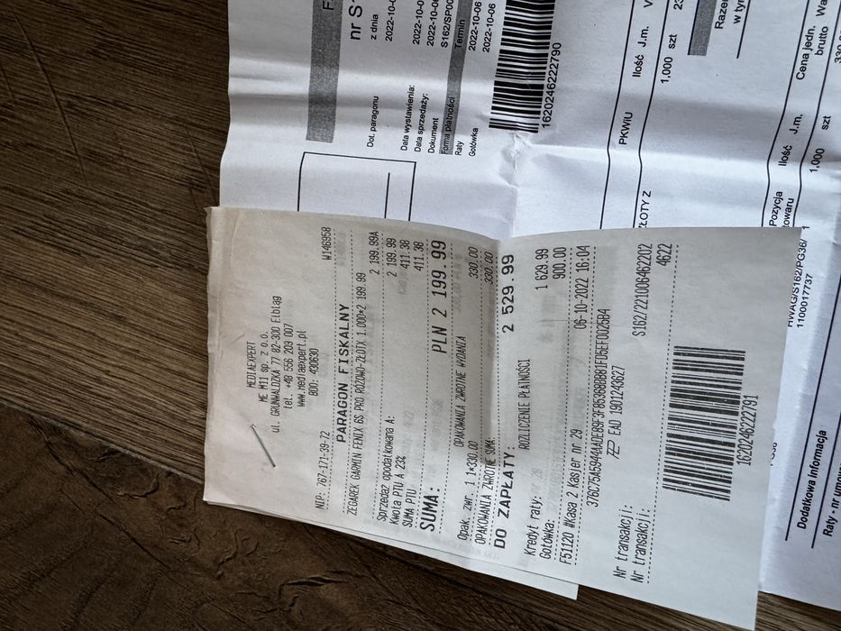 Zegarek Garmin Fenix 6s