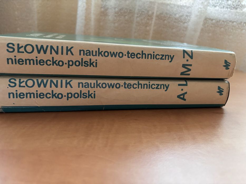 Słownik naukowo-techniczny niemiecko-polski, 2 tomy