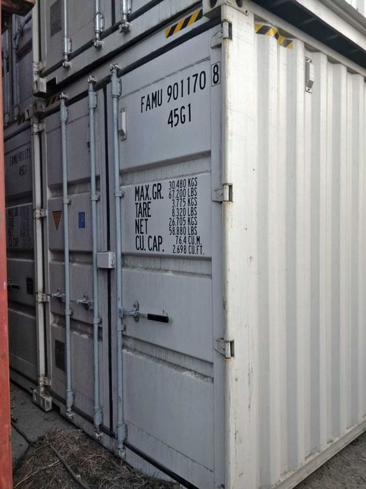 Kontener morski 40 ft High Cube HC – suchy, szczelny