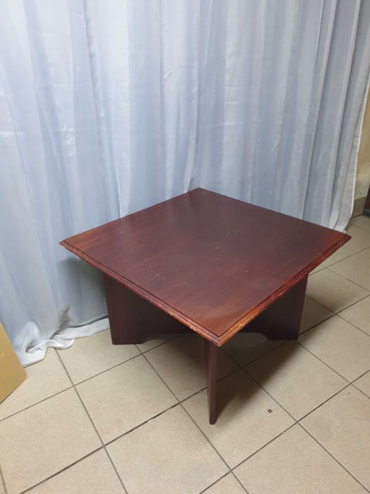Ława  80cm stolik kawowy stoliczek kwadratowy venge brazowy