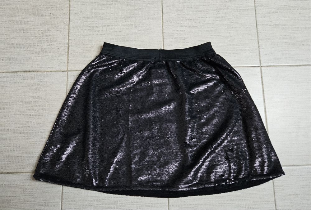 krótka elegancka spódnica obracane cekiny Calzedonia Tezenis M/38