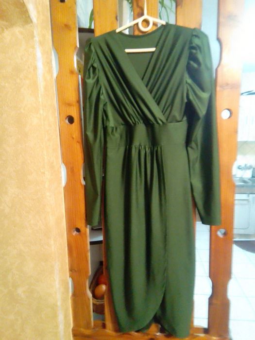 Sukienka  butelkowa zieleń