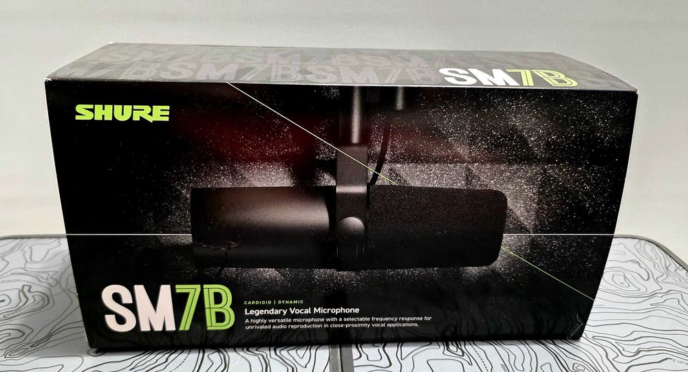 Mikrofon Shure SM7B tkz: klasyk