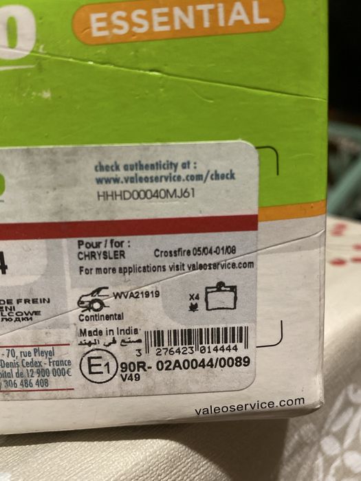 Vendo pastilhas travão eixo traseiro mercedes w203