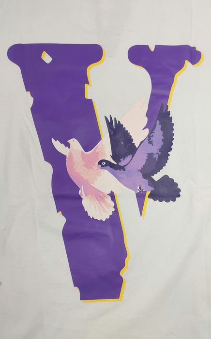 НАЛОЖЕНИЙ, Футболка Vlone Good Intentions, тишка влон белая/черная