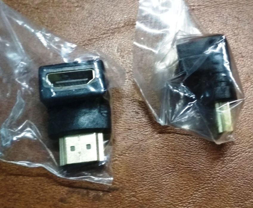 HDMI Connector Extender, Male-to-Female Right-Angle (90°) Adapter for HDTV and HDCP64740938828674122