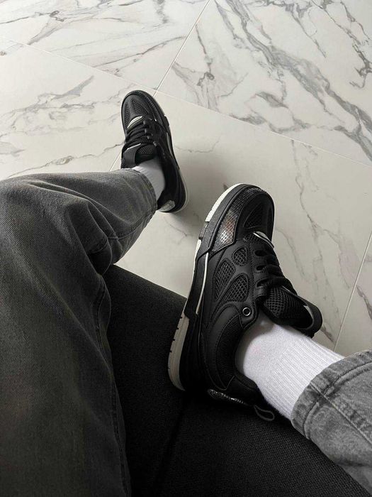 Louis Vuitton Skate Sneaker Black White