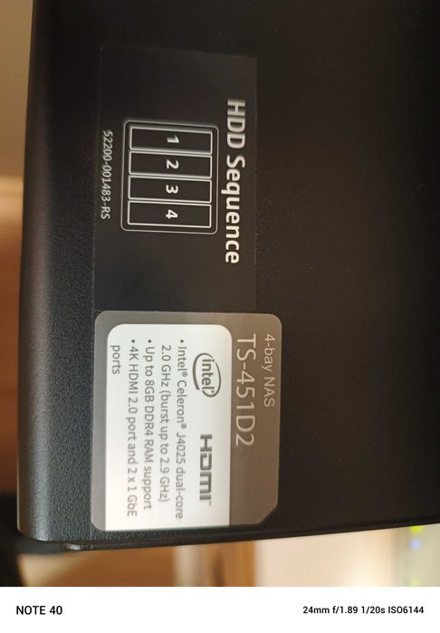 Serwer NAS Qnap TS-451D2