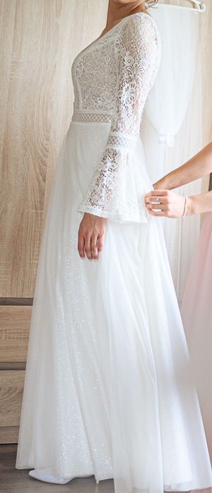 Suknia ślubna boho