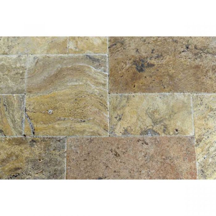 Płytki Trawertyn Scabos szczotka trawertyny 0,742 lub 61x40,6x1,2 cm