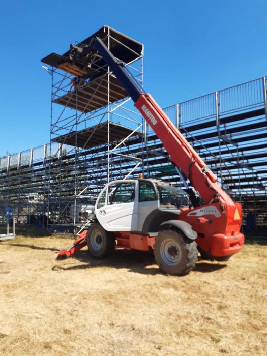 Usługi koparką kołową CAT 315D, koparko-ładowarką, ładowarką teleskop.