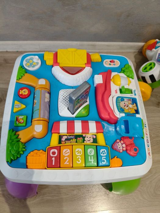 Fischer Price - chodzik zebra + stolik edukacyjny