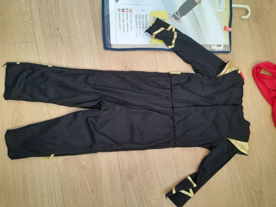 Fato ninja 4 a 6 anos