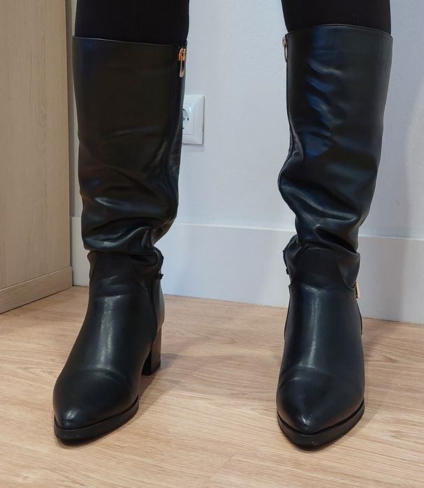 Botas Seaside pretas | cano alto | tam. 38