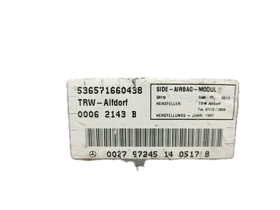 Airbag lateral frente direita MERCEDES-BENZ Classe C (W202)