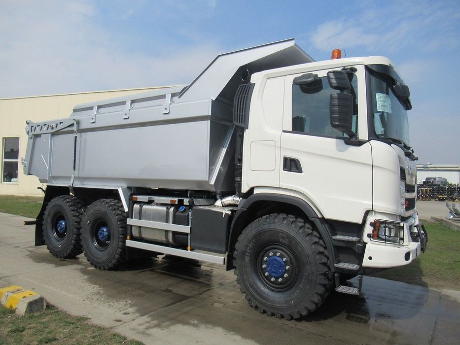 Scania G500 XT  Scania 6x6 G500 XT WYWROTKA - bardzo mały przebieg 11 000 KM