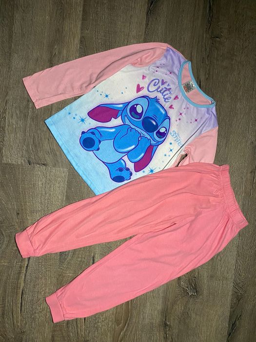 Стіч для дівчаток 7-8р. піжами комплект кофта штани