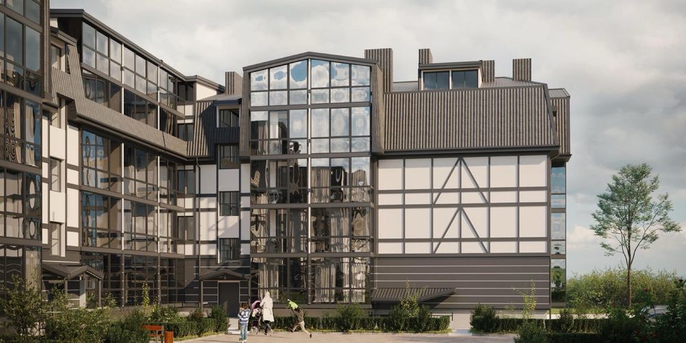 Продається 1-кімнатна квартира в новобудові в самому центрі міста. Чор